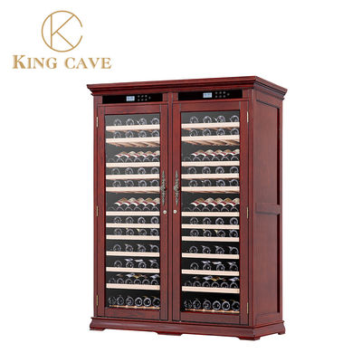 Reagan Wooden Wine Cooler Cabinet Counter Wine Fridge Adjustable Shelves