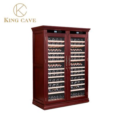 Reagan Wooden Wine Cooler Cabinet Counter Wine Fridge Adjustable Shelves
