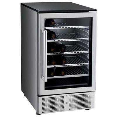 Locking Door Wine Cooler Cabinet 286 Lbs for Hospitality Industry