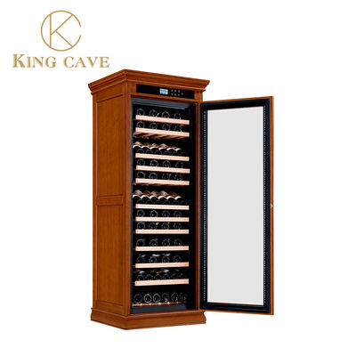 Guter Preis Kingcave Glas Tür Weinkühlschrank mit perfekter Temperaturkontrolle Online