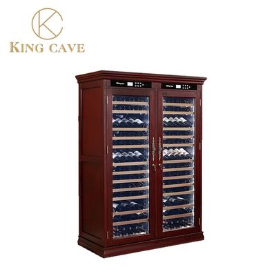 Reagan Wooden Wine Cooler Cabinet Counter Wine Fridge Adjustable Shelves