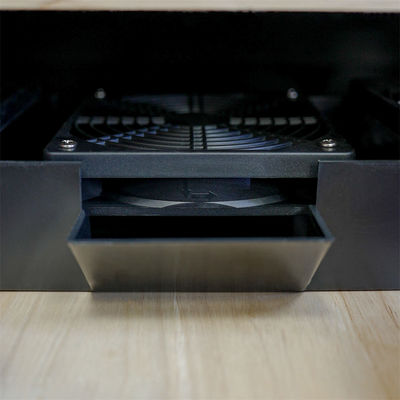 Premium Red Wooden Kitchen Wine Cooler With Advanced Temperature Control