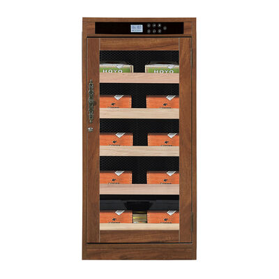 Guter Preis Luxuriöser elektrischer Zigarrenkühlschrank aus Holz mit digitaler Klimasteuerung und ultra-leisem thermoelektrischem System Online