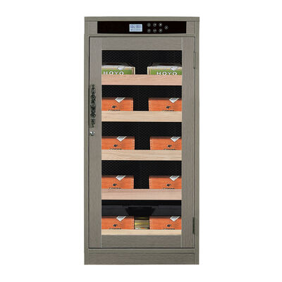 Guter Preis Luxus Holzrahmen-Humidor-Schrank für Elektro-Zigarren mit integriertem Befeuchtungssystem und thermoelektrischer Kühlung Online