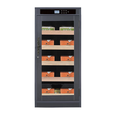 Guter Preis Luxus Zigarrenkühler Humidor mit intelligenter digitaler Steuerung und doppelt verglaster Tür Online