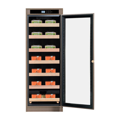 Guter Preis Intelligenter Touch-Control Thermoelektrischer Zigarrenkühler-Luftbefeuchter mit einstellbarer Luftfeuchtigkeit 65-75% RH Humidor-Schrank Online