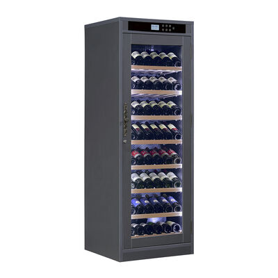Guter Preis Präzisionstemperaturkontrolle 48 Flaschenkapazität Schließbares Design Weinkühlschrank zur Aufbewahrung von Wein Online