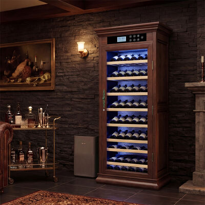 Guter Preis Elegantes Design Premium Holz Weinkühlschrank für Zuhause und Bars Online