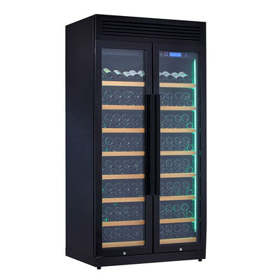 Guter Preis Freistehender kommerzieller Weinkühlschrank mit präziser Temperaturregelung Online