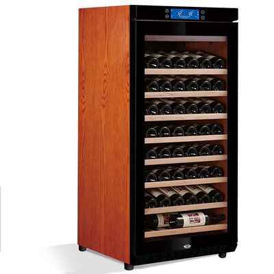 Guter Preis Freistehende Küche Weinkühlschrank Weinkühlschrank mit Holzrahmen Schrank Online